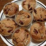 Toffee and Pear Muffins