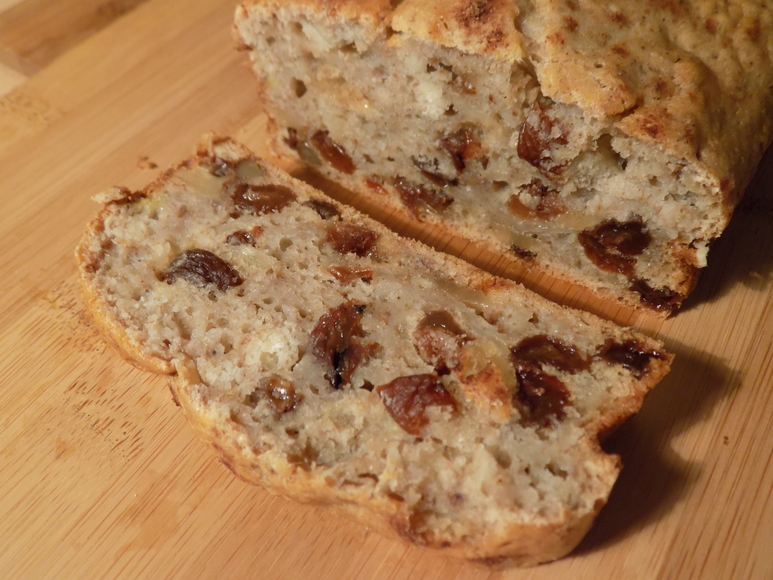 weetabix loaf cake with fruit and nuts