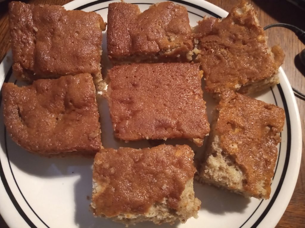 Spiced Apple Cake With Apple Schnapps